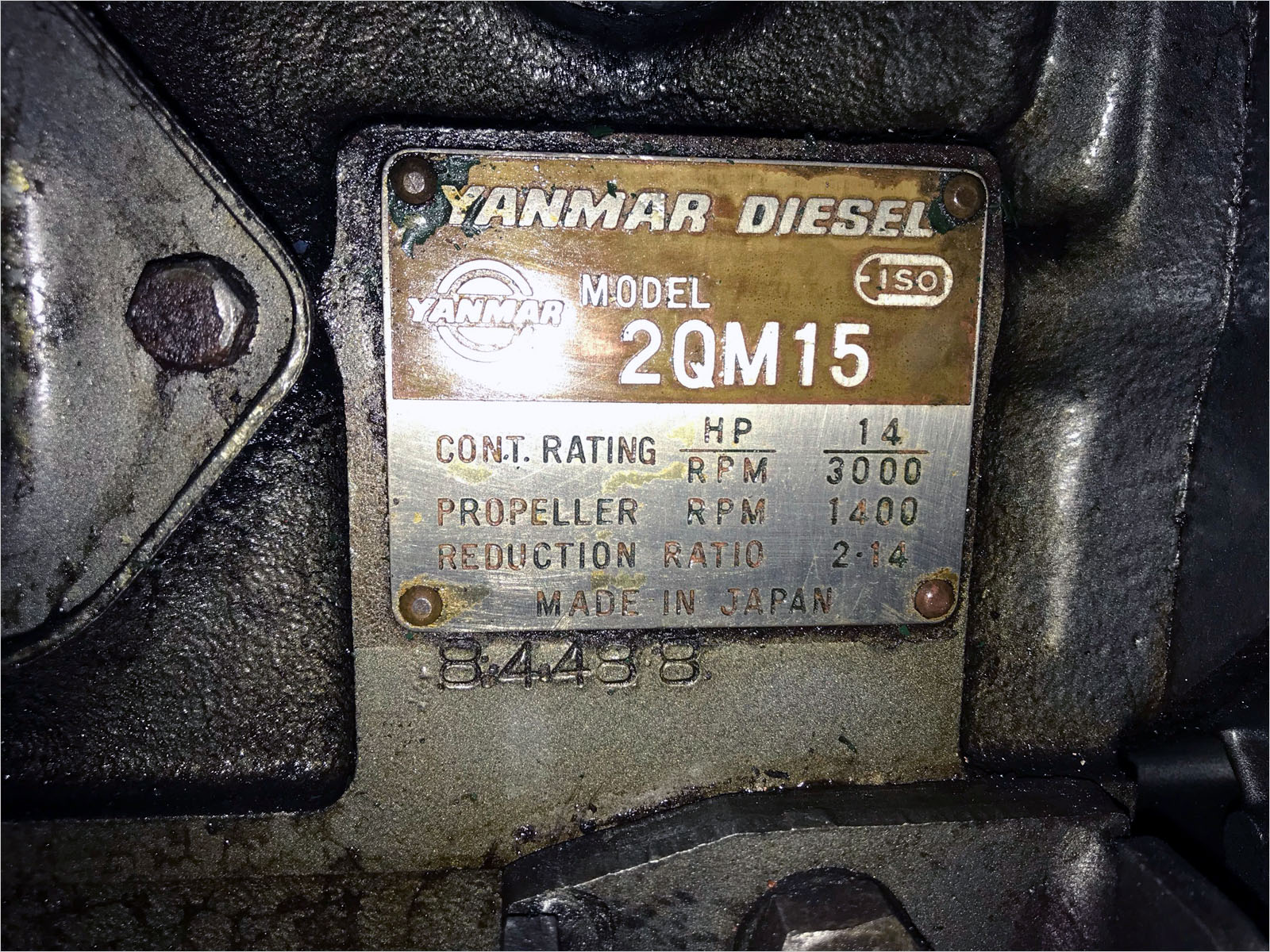 Yanmar 1979 - 2QM15  – Click for full details